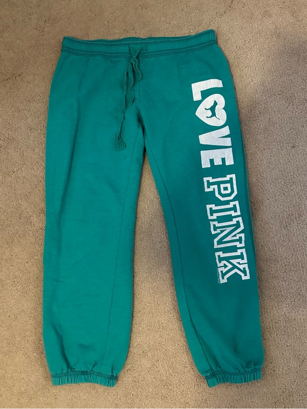 VS Pink Vintage Turquoise Joggers XS